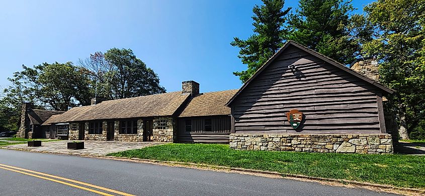 Dickey Ridge Visitor Center, Shenandoah National Park, Virginia, USA.