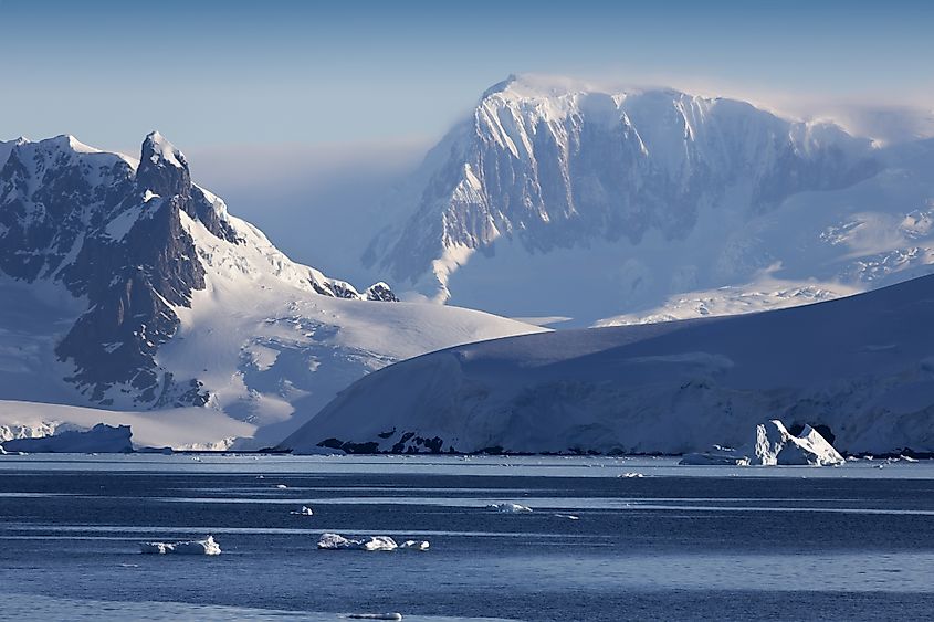 Antarctica mountains