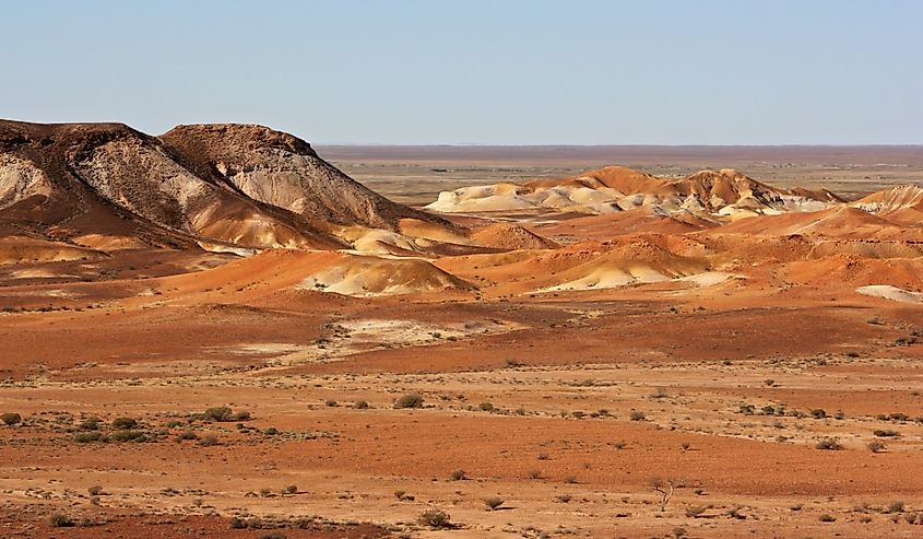 Painted Desert near Coober Pedy, South Australia, Australia.