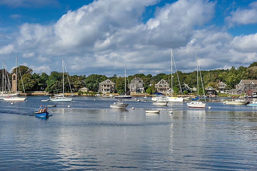 Woods Hole near Falmouth on Cape Cod, Massachusetts