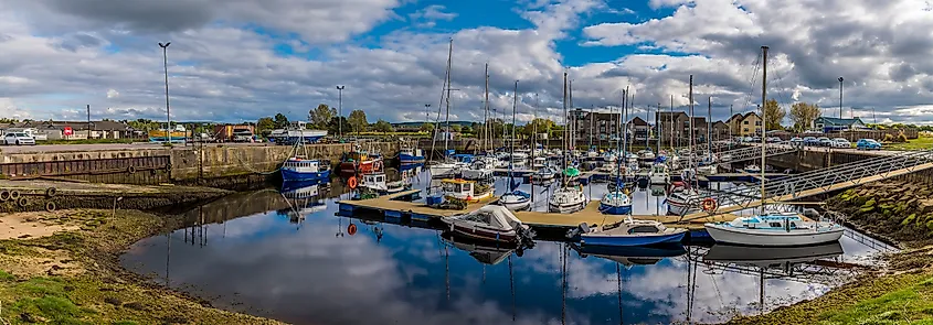 Street in Nairn, Scotland. Image by Natalia Sidorova via Shutterstock.