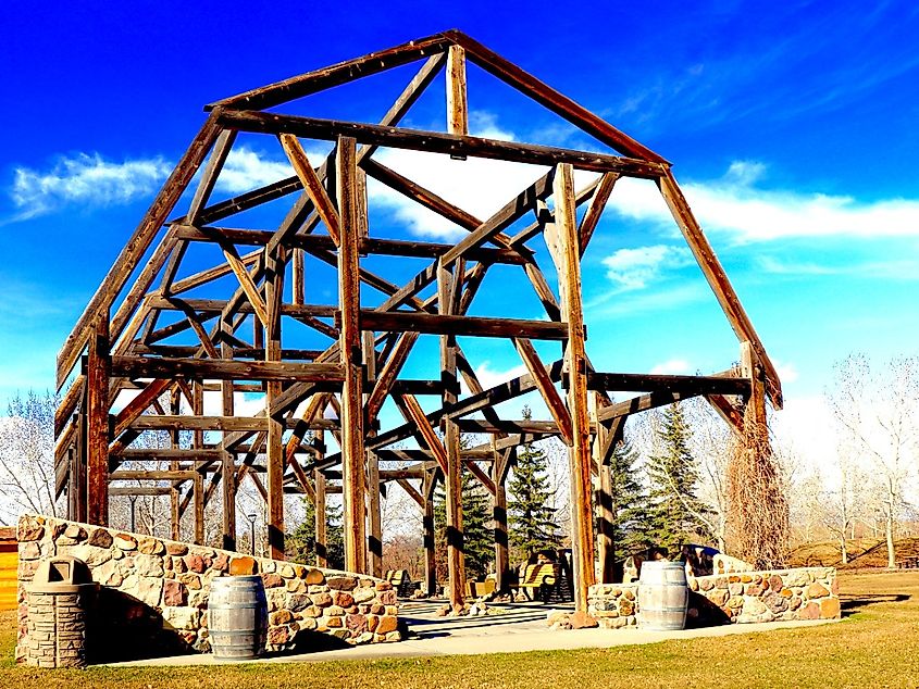 Beautiful landmark in Leduc, Alberta.