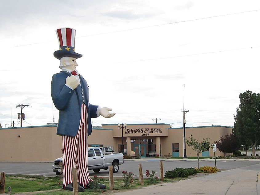 Hatch Municipal Building in New Mexico