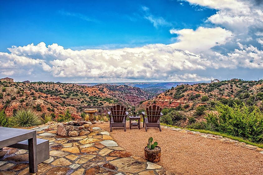 Doves Rest Cabins in Canyon, Texas via 