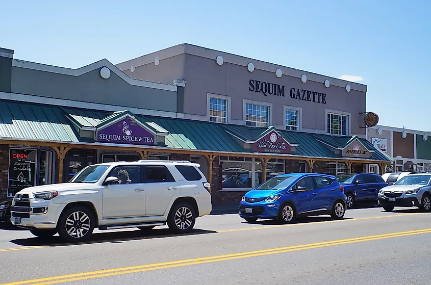 Downtown Sequim, Washington