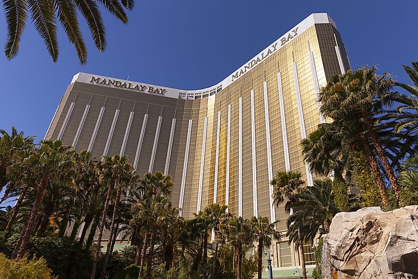 The Mandalay Bay Convention Center. 