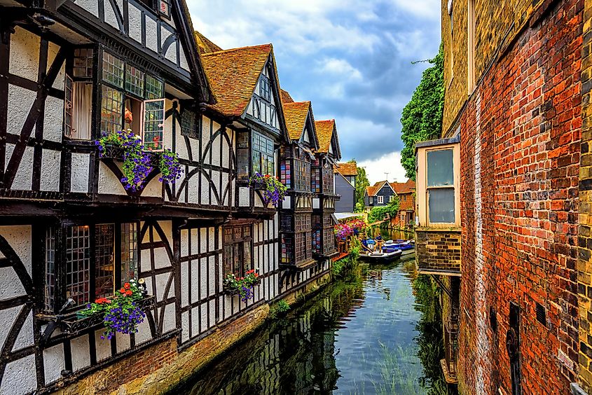 The Stour River in Canterbury