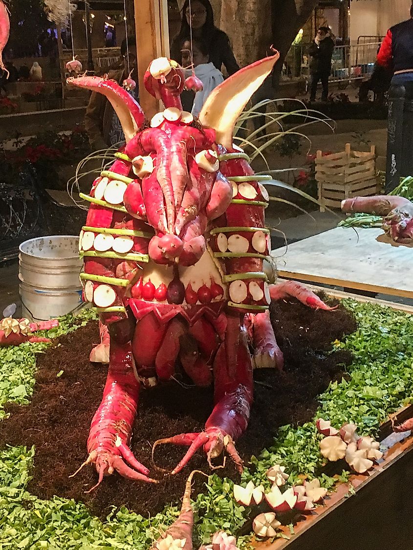 Night of the Radishes, Oaxaca's annual Christmas event.