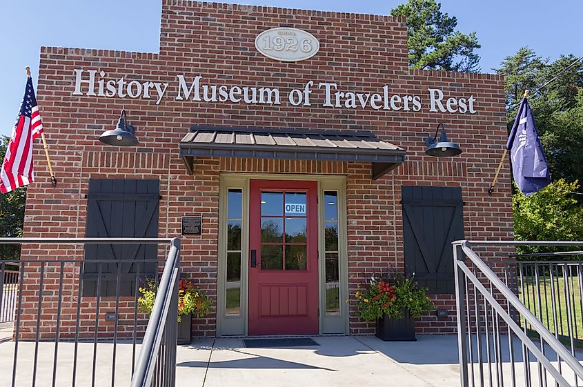 The History Museum in Travelers Rest, South Carolina
