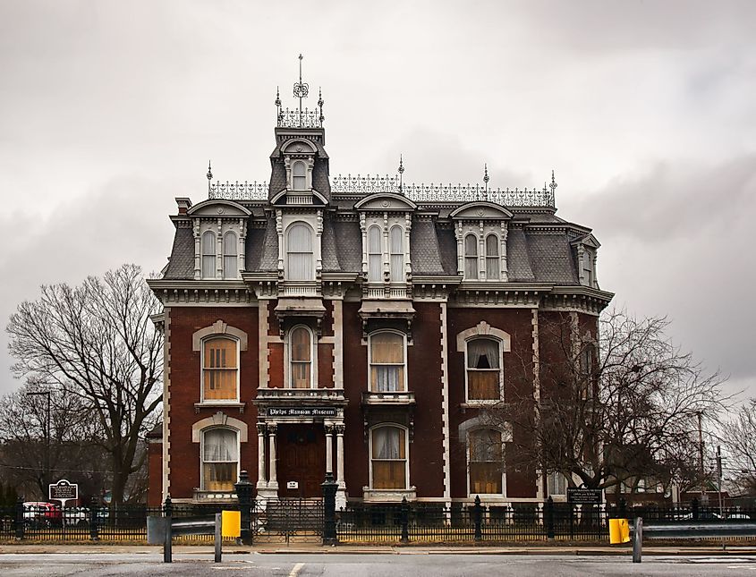 Phelps Mansion Museum on Court Street in downtown Binghamton, New York