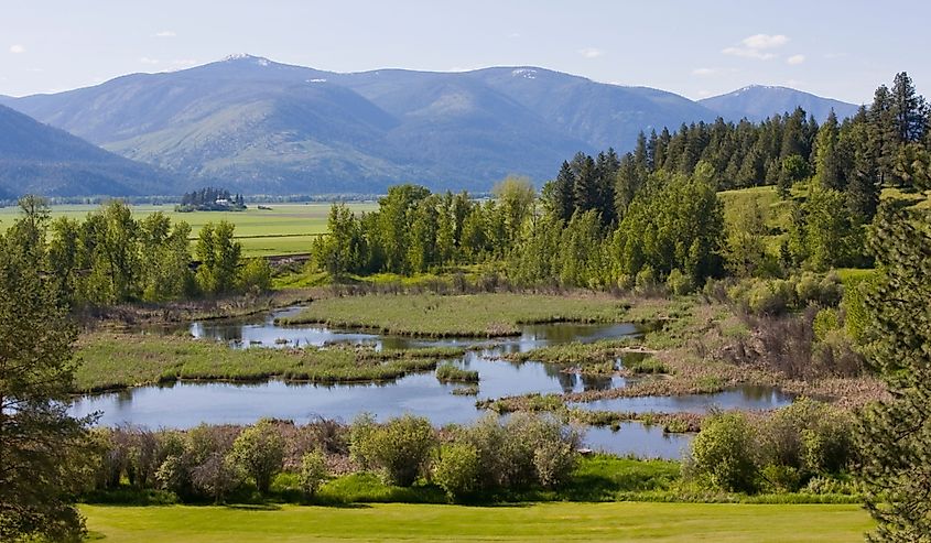 Paradise Valley near Bonners Ferry Boundary County, Idaho