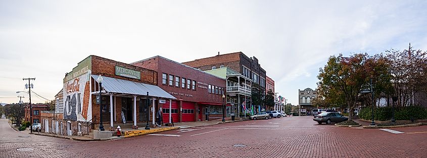 The General Mercantile and Oldtime String Shop in Nacogdoches, Texas.