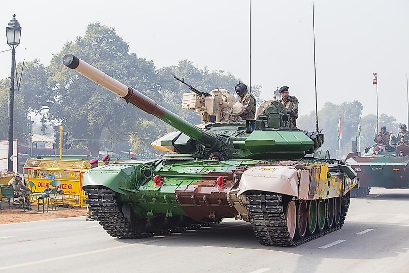battle tanks of india