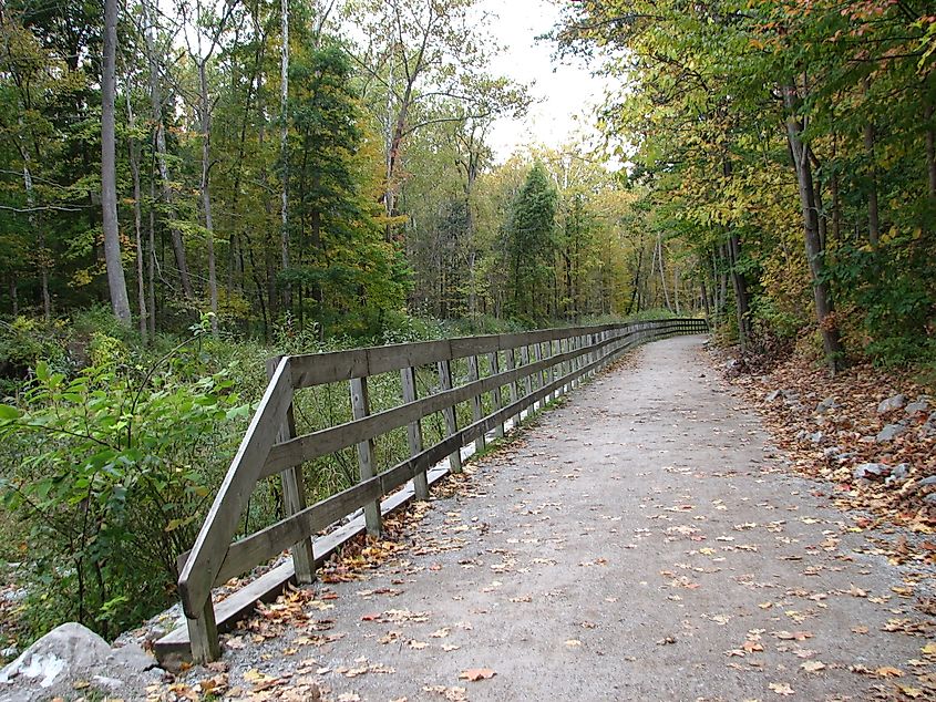 Ohio and Erie Canal Towpath Trail.