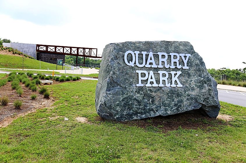 Quarry Park in Winston-Salem, North Carolina