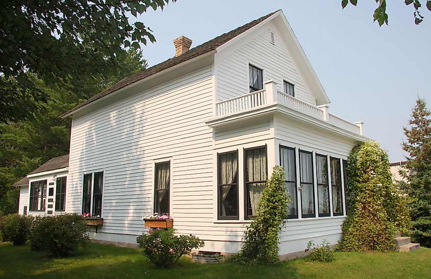 Judy Garland's Birthplace. Photo via Wikimedia Commons.