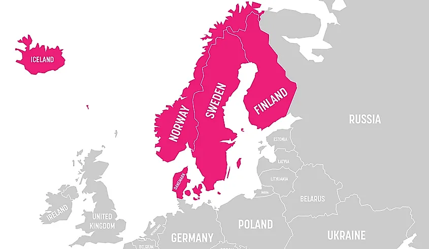 The Countries Of Northern Europe - WorldAtlas