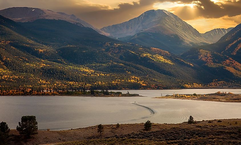 Sunset in Twin Lakes, Colorado