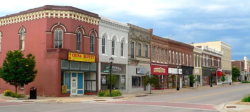 Downtown Nebraska City, Nebrask