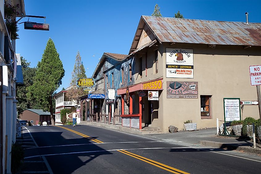 Historic district in Groveland, California