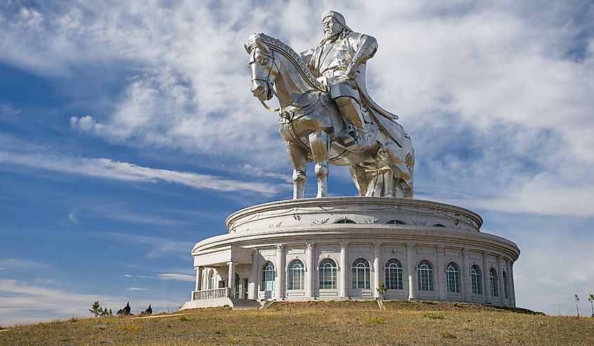 The world's largest statue of Genghis Khan