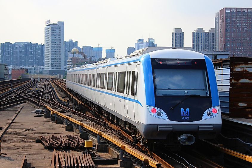 Wuhan Metro Bridge Line 1, China