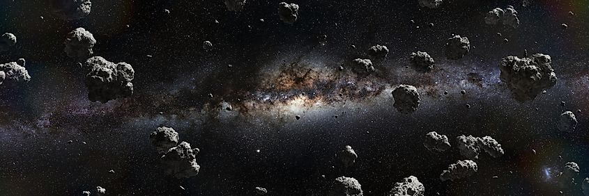 How Big Is The Asteroid Belt WorldAtlas