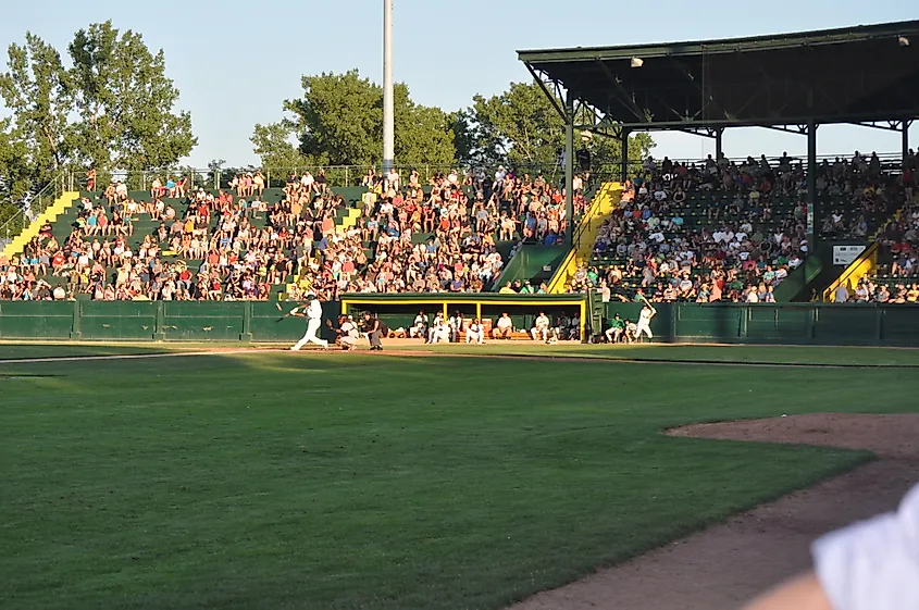 Centennial Field in Burlington, Vermont.