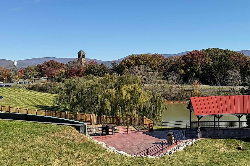 Luray Caverns view to tower Image credit Bryan Dearsley