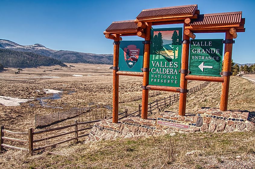 The Valles Caldera National Preserve in New Mexico.