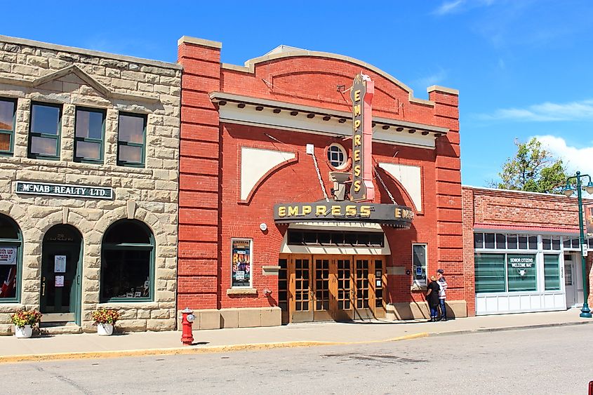 Empress Theatre in Fort MacLeod.