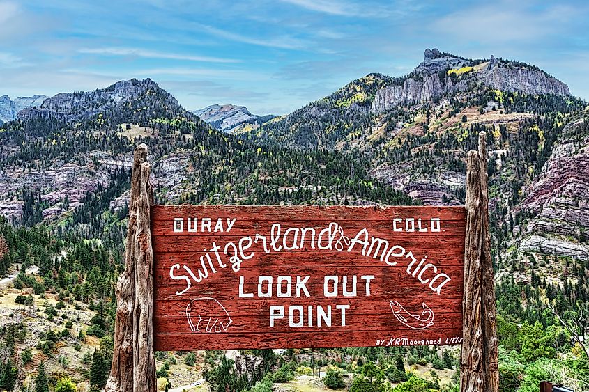 Ouray is nicknamed the "Switzerland of America"