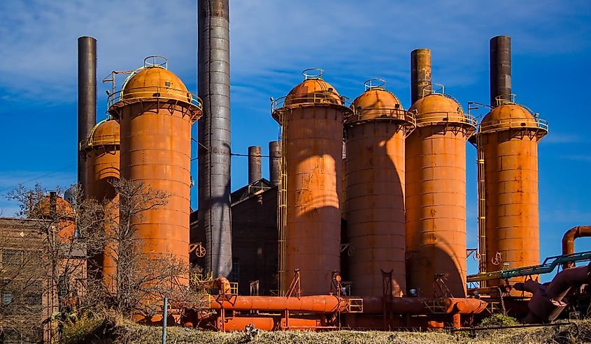 Sloss Furnaces. It is a National Historic Landmark in Birmingham, Alabama.