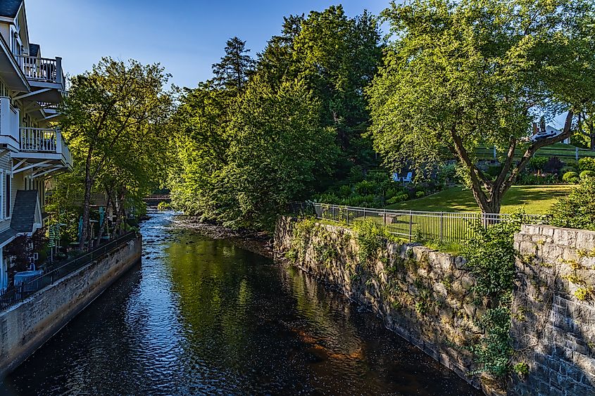 New Hampshire Peterborough Nubanusit Brook.