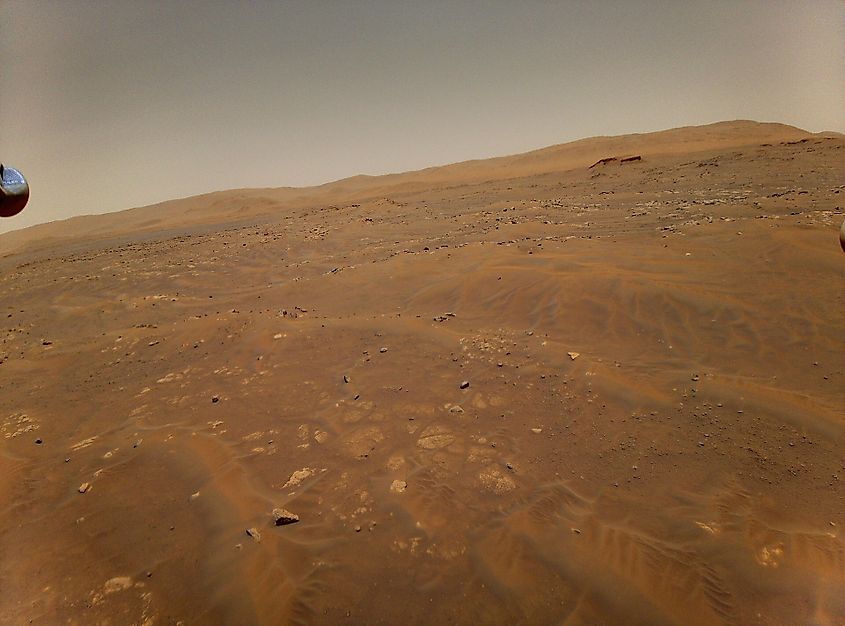 Mars surface