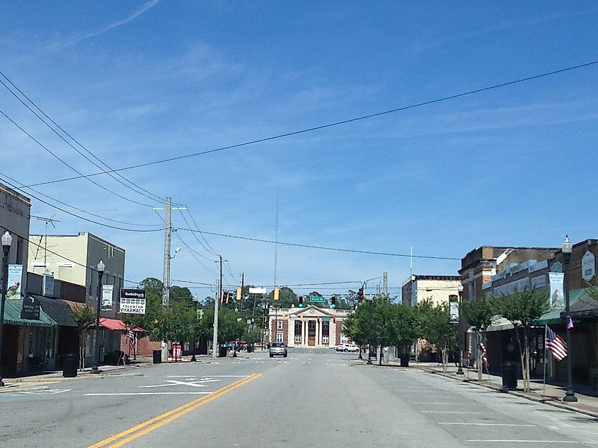 Downtown Folkston, Georgia