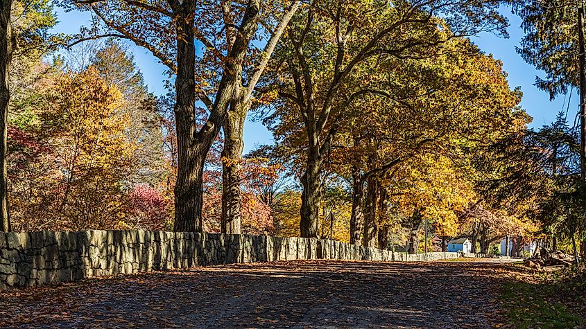The Maudslay State Park in Massachusetts.