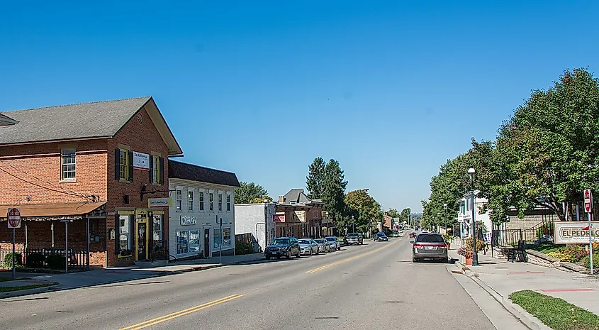 Columbus Street in Lithopolis.