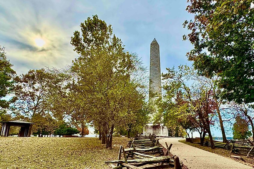 Jamestown Tercentennial Monumen Image credit Bryan Dearsley