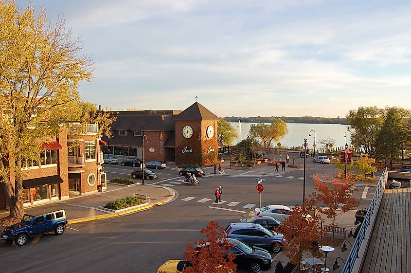 Downtown Wayzata.