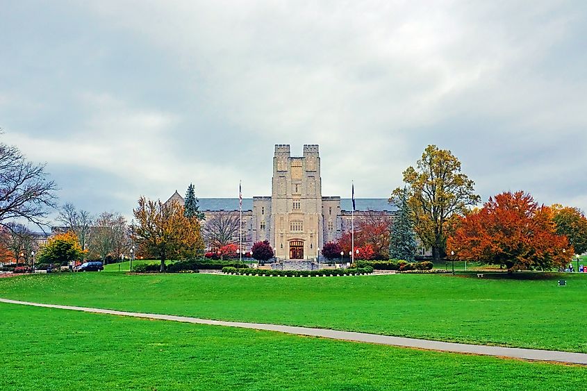 Virginia Tech, Blacksburg, Virginia.