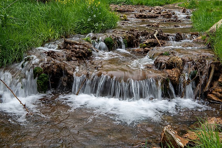 Dunning Springs Waterfall