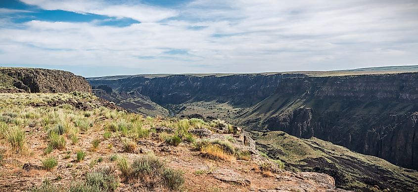 Owyhee Canyon Overlook, Oregon.