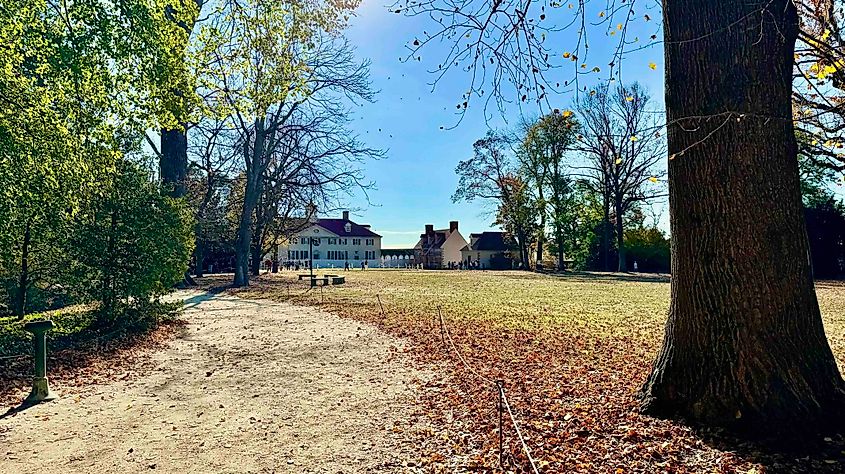 Mount Vernon in the Fall photo by Bryan Dearsley