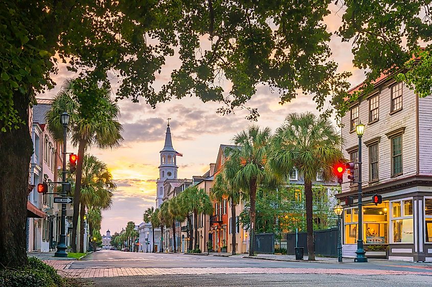 Downtown Charleston, South Carolina.