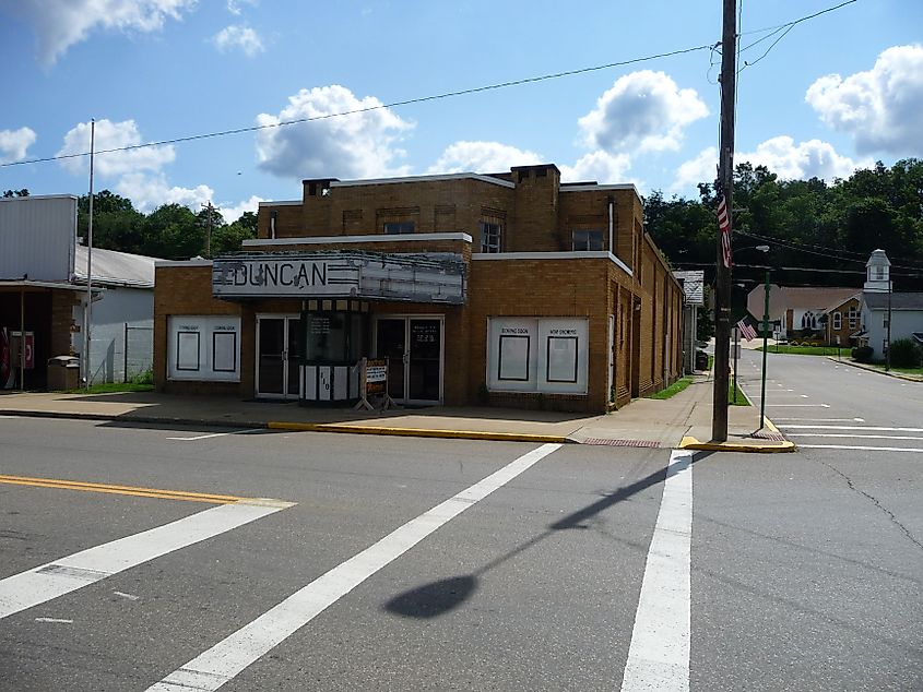 Duncan Theater in Killbuck, Ohio