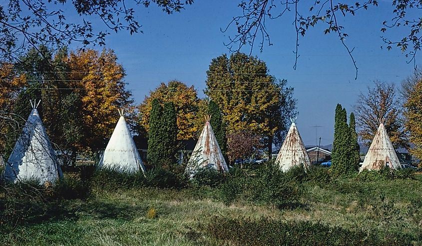 Wigwam Village #1, Horse Cave, Kentucky.