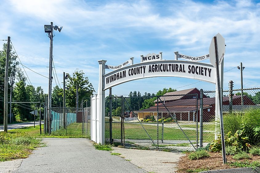 Brooklyn, Connecticut fairgrounds, site of the annual Brooklyn Fair.