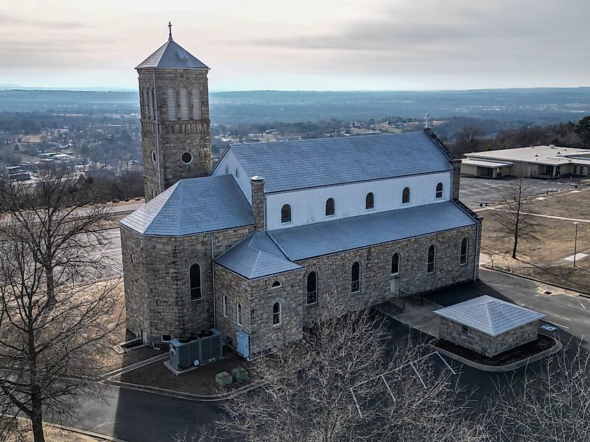 Saint Mary's Catholic Church in Altus, Arkansas.