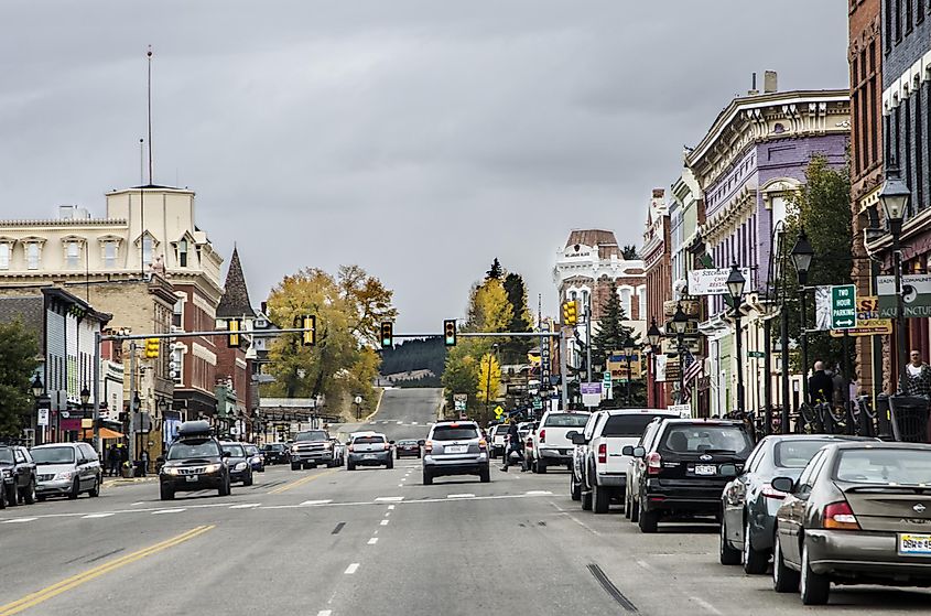 Main street in Leadville, Colorado